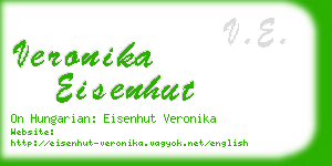 veronika eisenhut business card